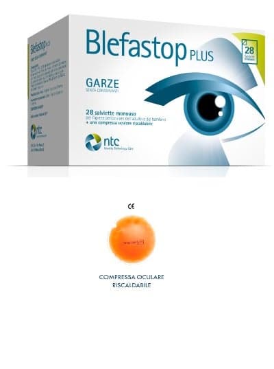 Blefastop Plus – Salviette igieniche per occhi, 28 pezzi