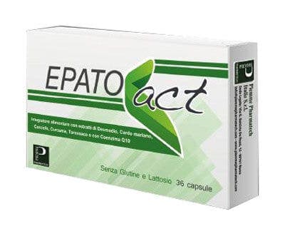 Epatoact Rutina + Cardo mariano – 36 capsule da 500 mg