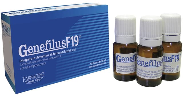 Genefilus F19 Fermenti lattici probiotici – 10 fiale da 10 ml