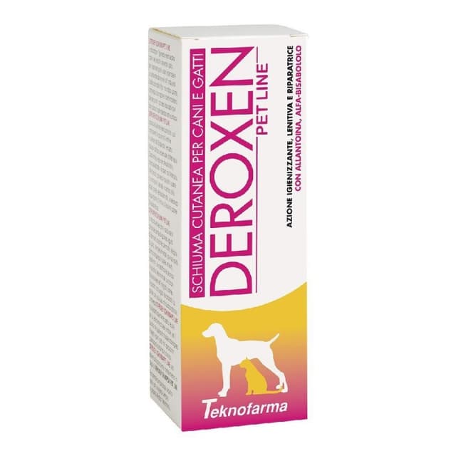 Deroxen Pet Line Schiuma 100 ml – igiene per cani e gatti