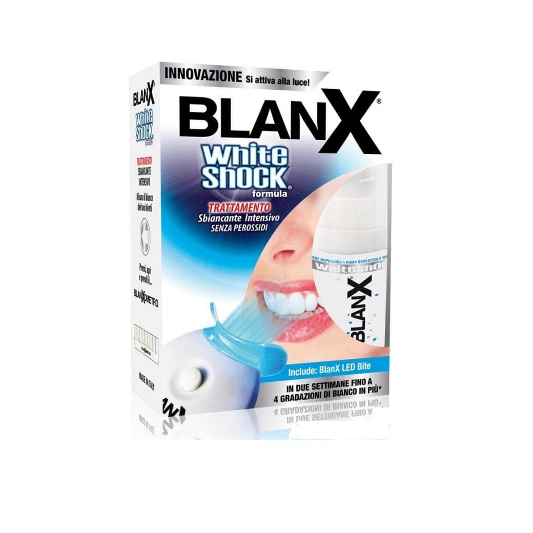 BlanX White Shock Treatment – Sbiancamento denti con LED bite