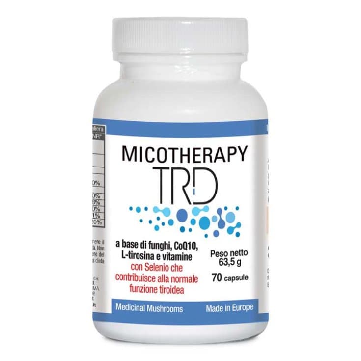 Micotherapy TRD – 70 capsule con complesso di funghi medicinali