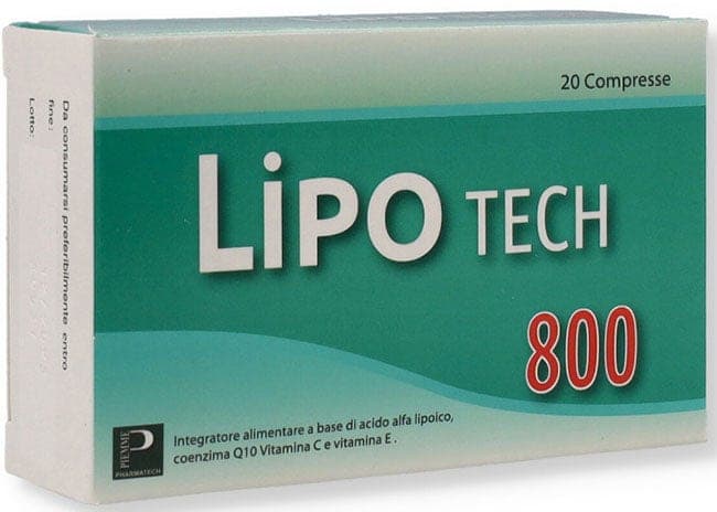 Lipotech 800 – 20 compresse