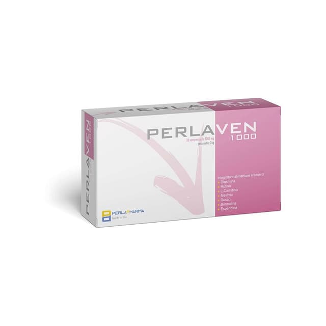 Perlaven 1000 Diosmina + Rutina – 20 compresse