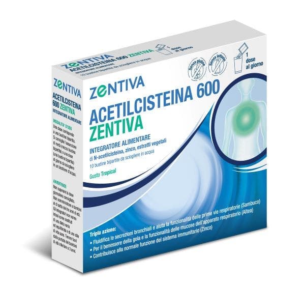 Acetylcystein Zentiva 600 – 10 Beutel