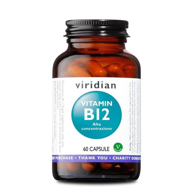Viridian Vitamin B12 High – 60 capsule