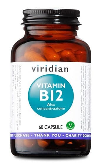 Viridian Vitamin B12 High – 60 Kapseln
