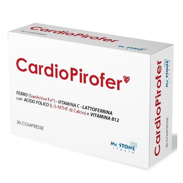 Cardiopirofer Ferro + Multivitaminico – 30 compresse