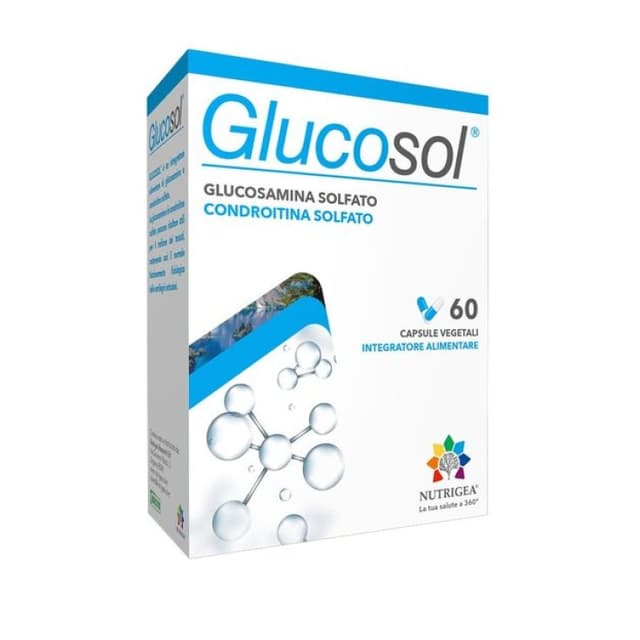 Glucosol Glucosamina + Condroitina – 60 capsule vegane