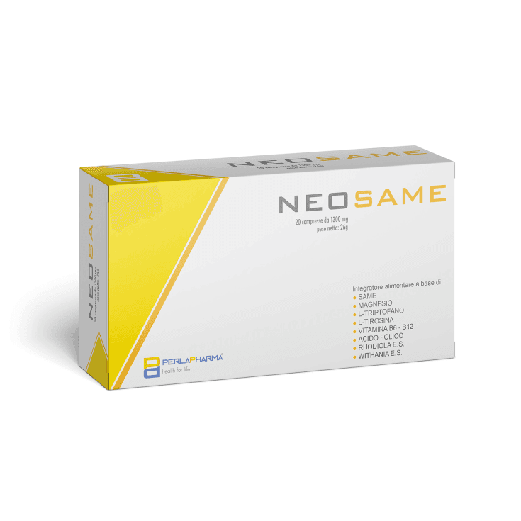 Neosame SAMe (S-adenosilmetionina) + Magnesio – 20 compresse, Integratore alimentare