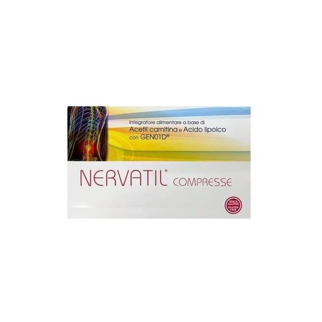 Nervatil L-carnitina + Acido alfa lipoico – 60 compresse