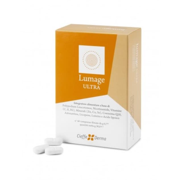 Lumage Ultra Polypodium leucotomos + Nicotinamide – 40 compresse