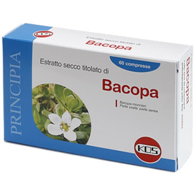 BACOPA MONNIERI Estratto secco – 60 compresse | Kos