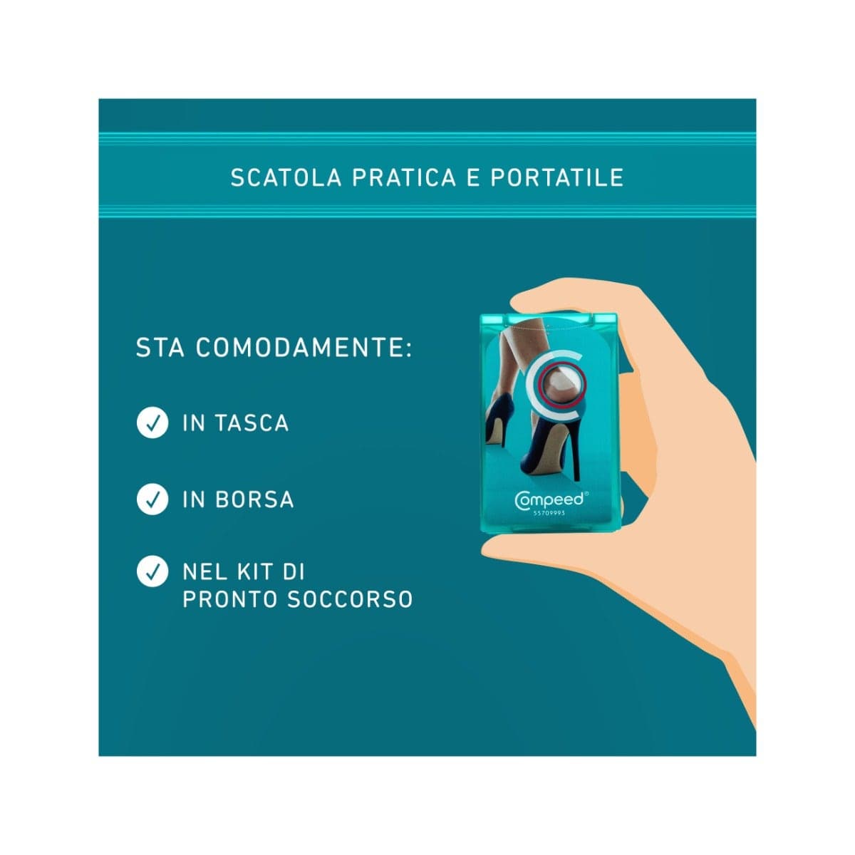 COMPEED Cerotti Calli Talloni – 5 pezzi