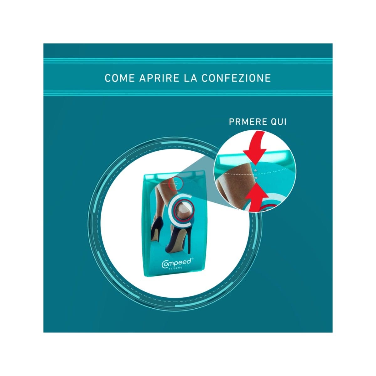 COMPEED Cerotti Calli Talloni – 5 pezzi