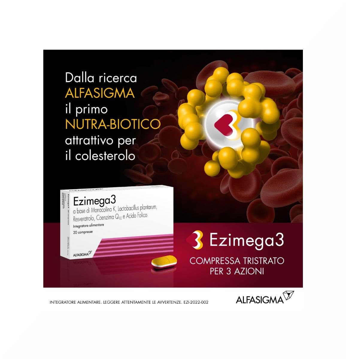 Ezimega 3 Omega-3 EPA e DHA – 20 compresse
