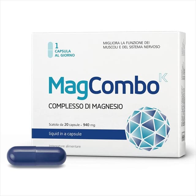 Magcombo Magnesio + Elettroliti – 20 capsule