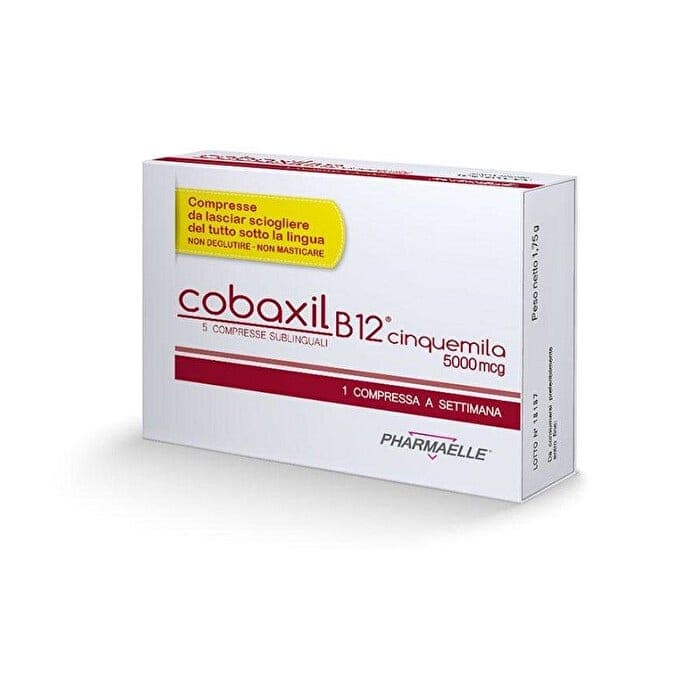 Cobaxil B12 5000 mcg – 5 compresse