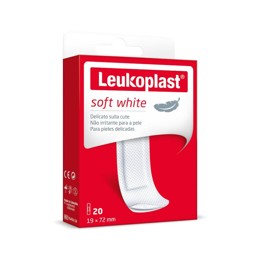Leukoplast Soft White – 20 cerotti 72×19 mm