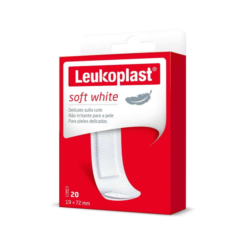 Leukoplast Soft White – 20 cerotti 72×19 mm