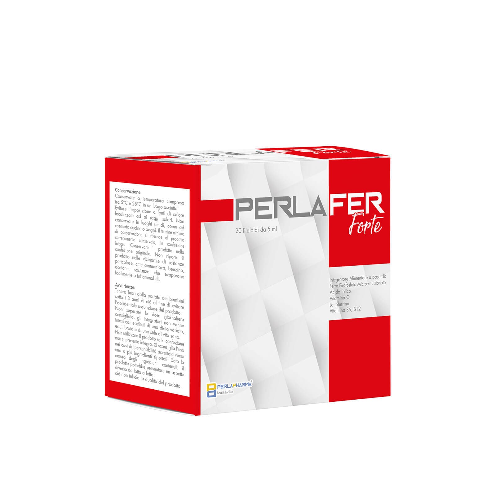 Perlafer Forte – 20 fiale da 5 ml