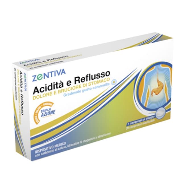Zentiva Acidità Reflusso – 20 compresse