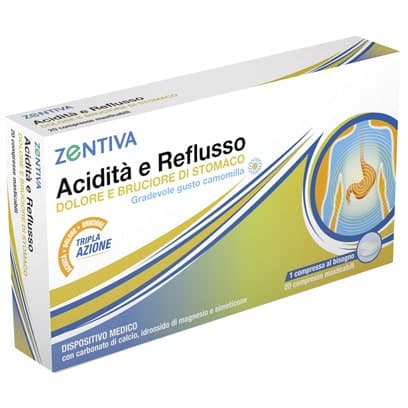 Zentiva Acidità Reflusso – 20 compresse
