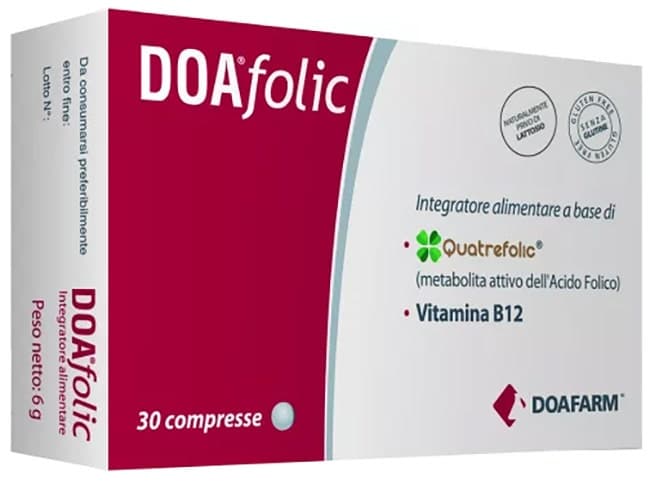 DOAFOLIC – 30 Tabletten Nahrungsergänzung