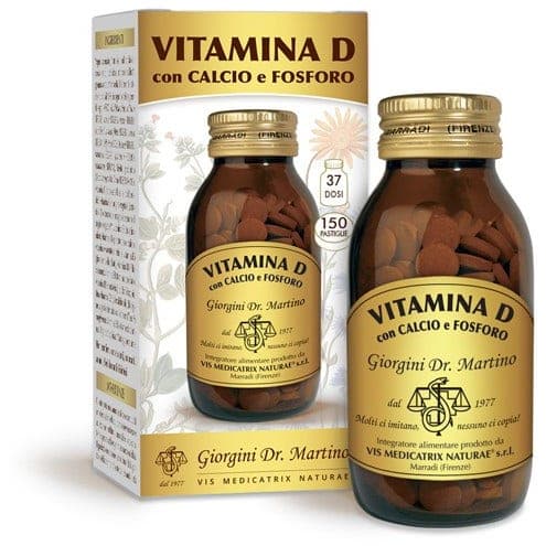 Vitamin D con Calcio e Fosforo – 150 pastiglie