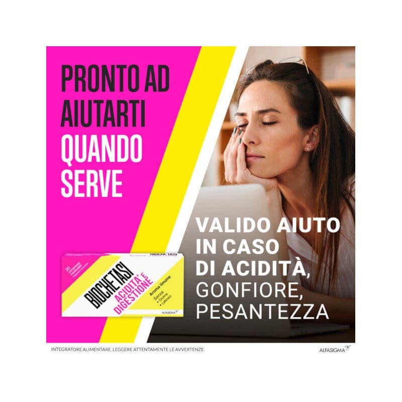 Biochetasi Digest/Ac Carciofo + Potassio – 20 compresse