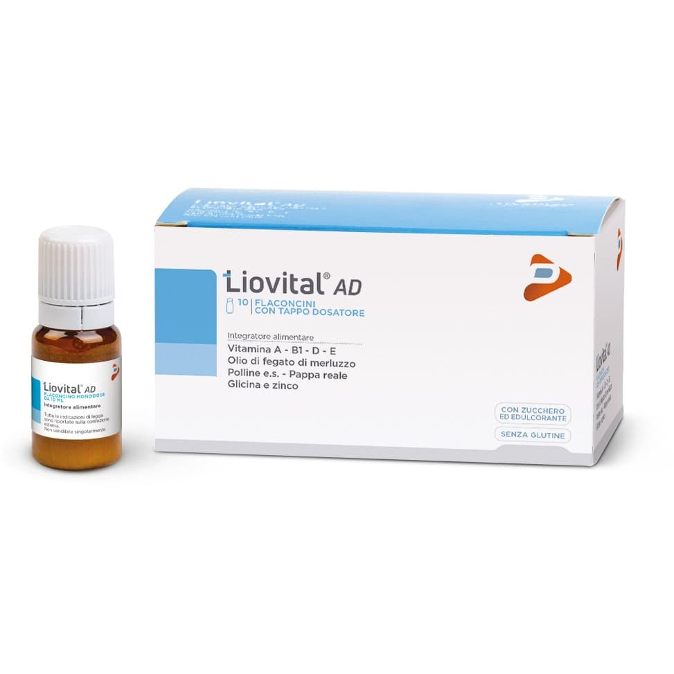 Liovital AD 10 Fiale 10ml – Integratore