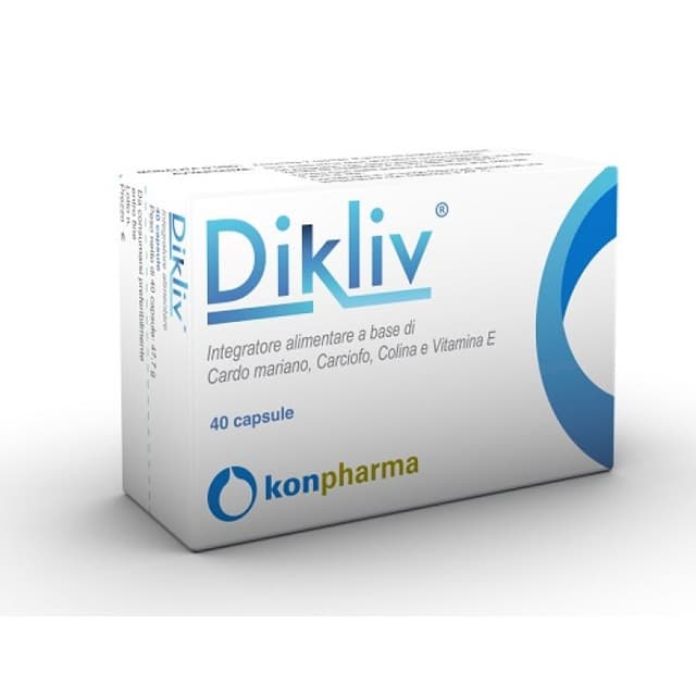 Dikliv Cardo mariano 288 mg + Colina – 40 capsule