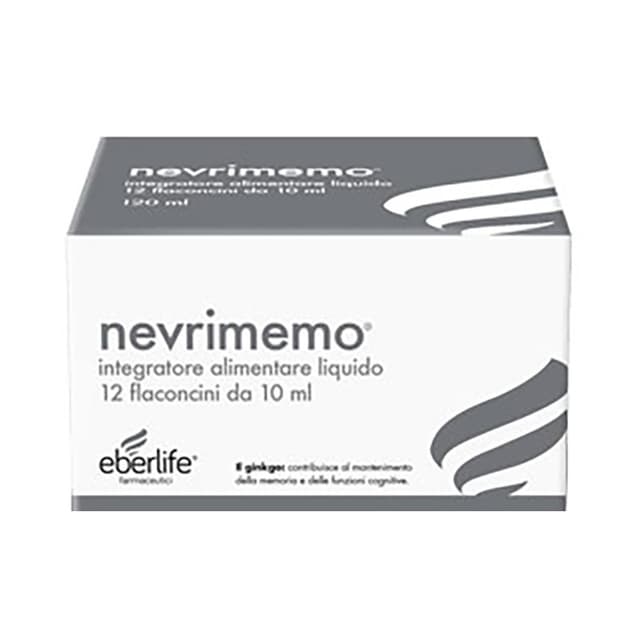 Nevrimemo Ginkgo biloba + Magnesio – 12 Fiale da 10 ml