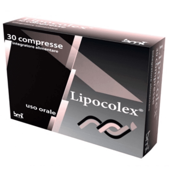Lipocolex Berberina + Riso rosso fermentato – Integratore alimentare 30 compresse ovali