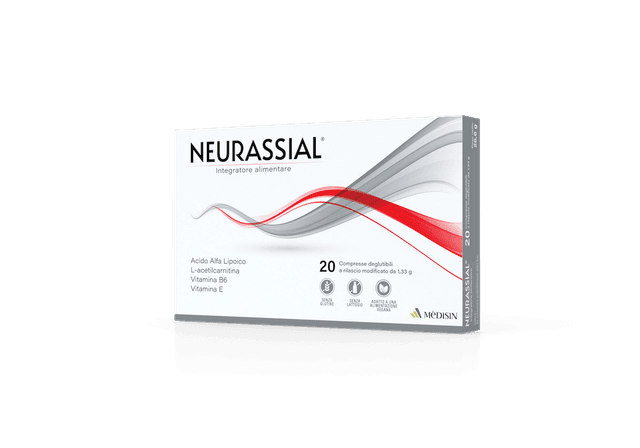 Neurassial L-carnitina + Vitamina B6 – 20 compresse