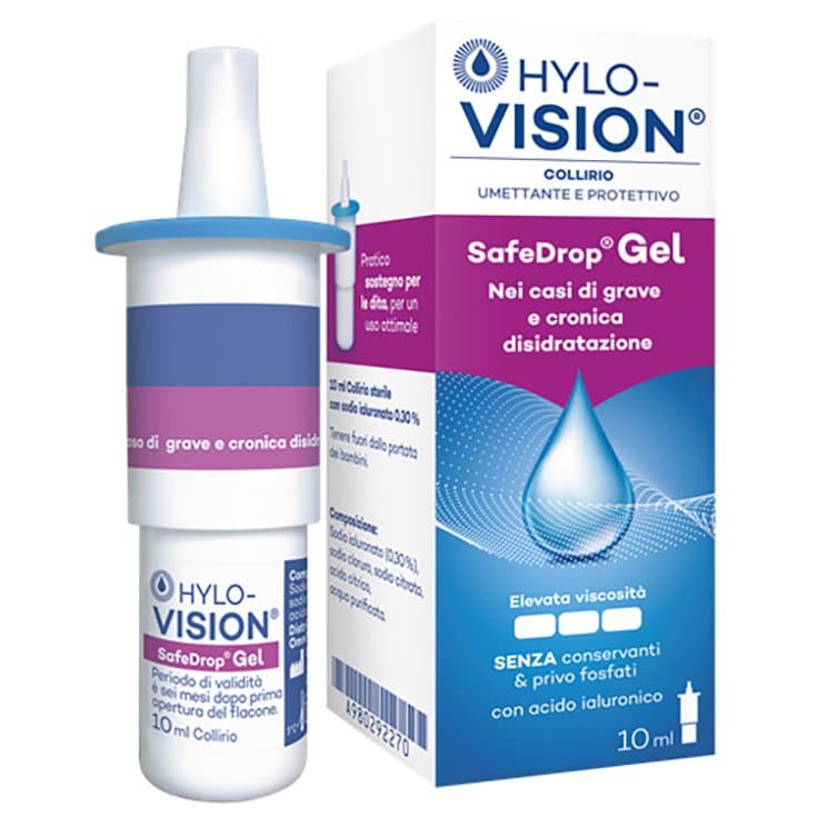 Hylovision Safe Drop Gel 0,3% – Gel oculare