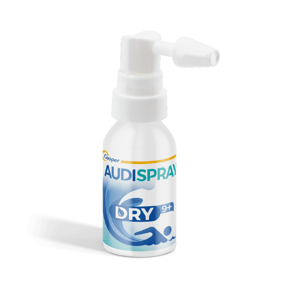 Audispray Dry 30 ml – Spray Auricolare per Asciugare il Condotto