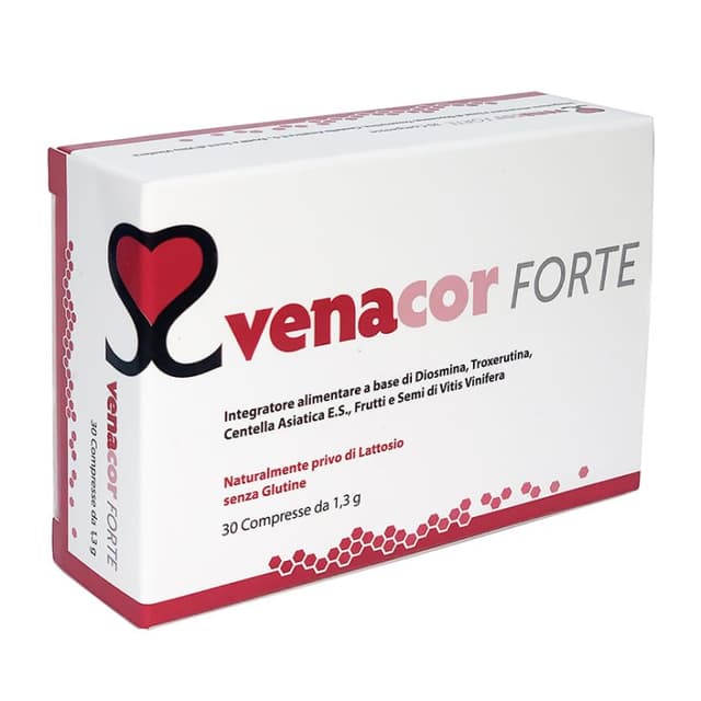 Venacor Forte Diosmina + Troxerutina – 30 compresse