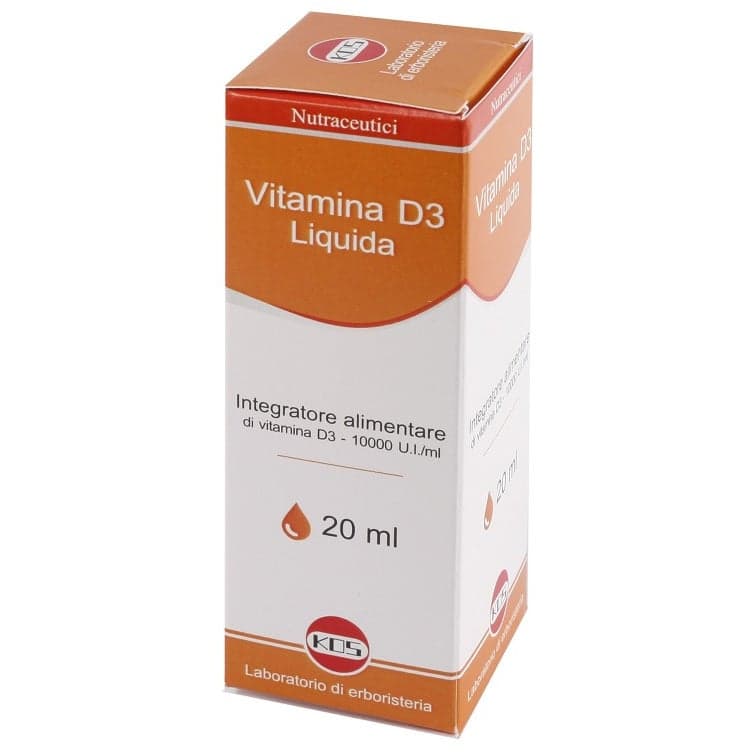 Vitamin D Liquid – 20 ml, 10.000 I.E.