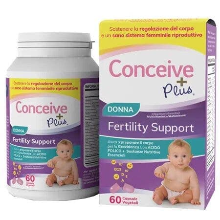 Conceive Plus Supporto Fertilità Donna Acido folico – 60 capsule
