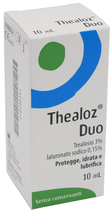 Thealoz Duo Collirio – 10 ml Soluzione per Occhi Secchi