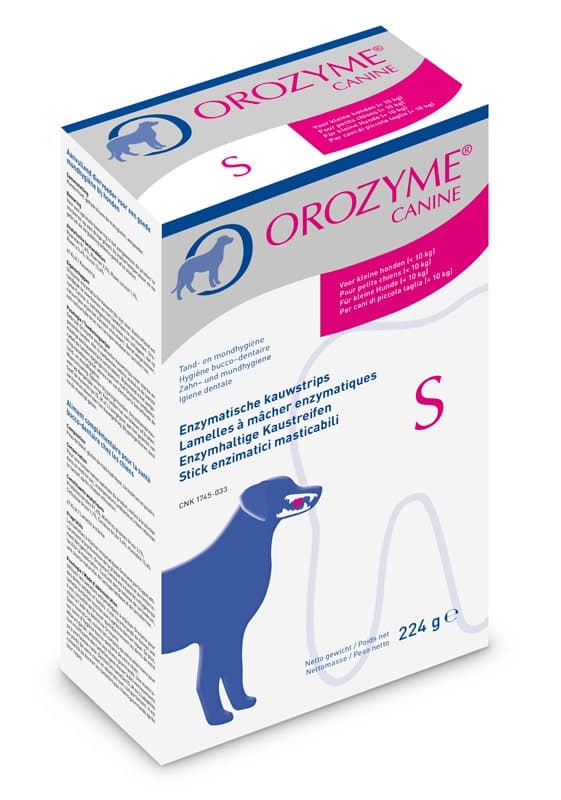 Orozyme Canine Strisce Masticabili con Enzimi – Taglia S