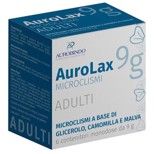 Aurolax Microclisma – 6 pezzi (Adulti)