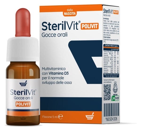 Sterilvit Polivit – 5 ml gocce