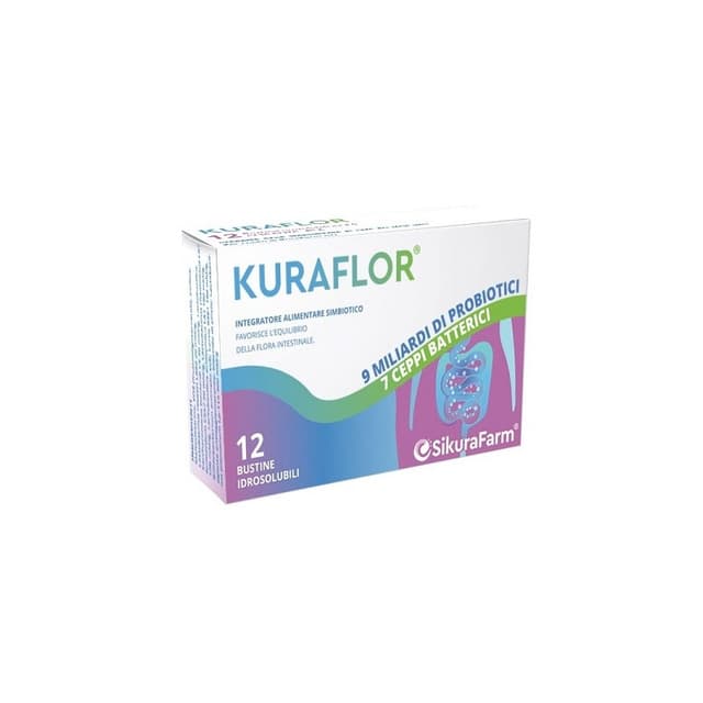 Kuraflor Inulina 1,5 g + Fermenti lattici probiotici – 12 bustine