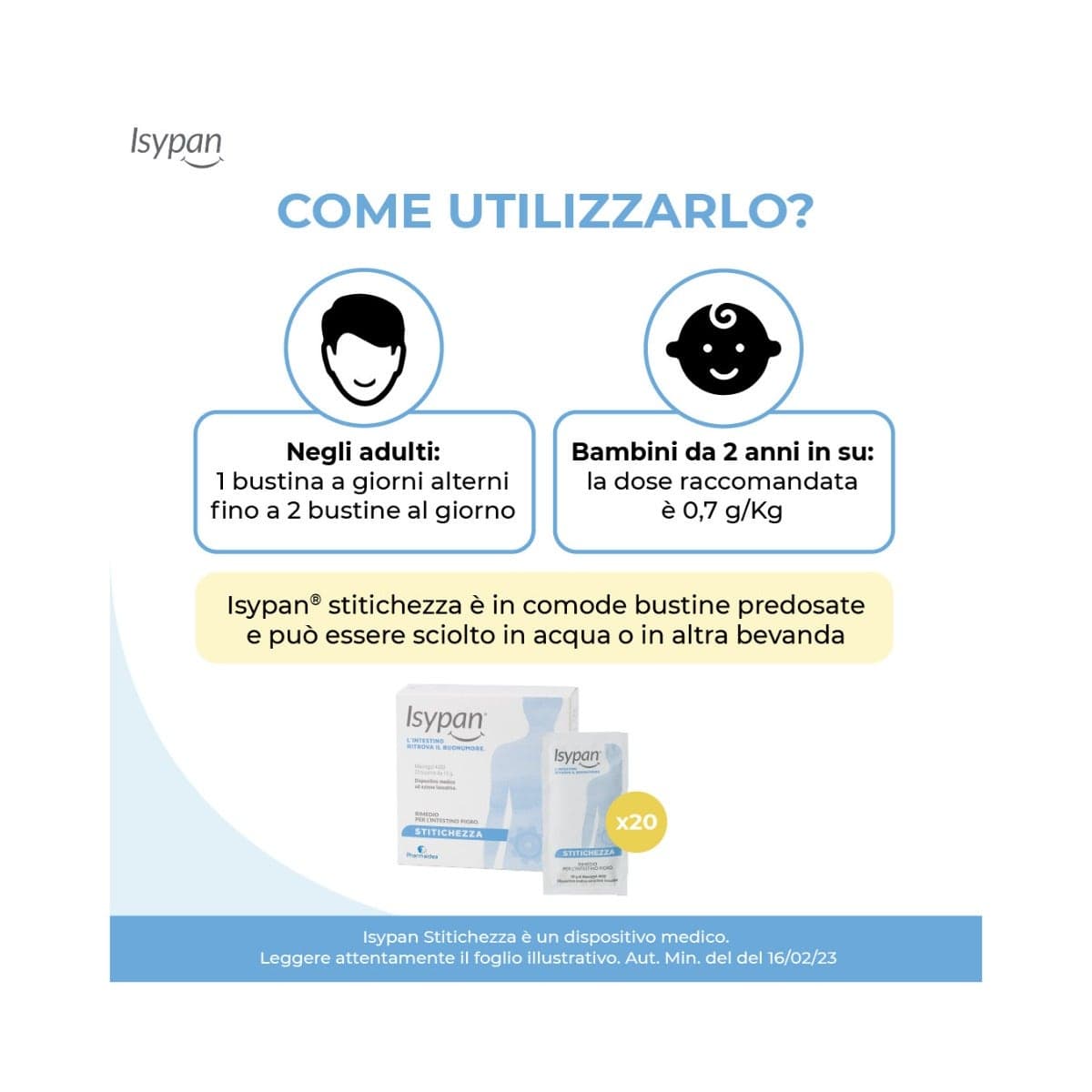 Isypan Stitichezza – 20 bustine
