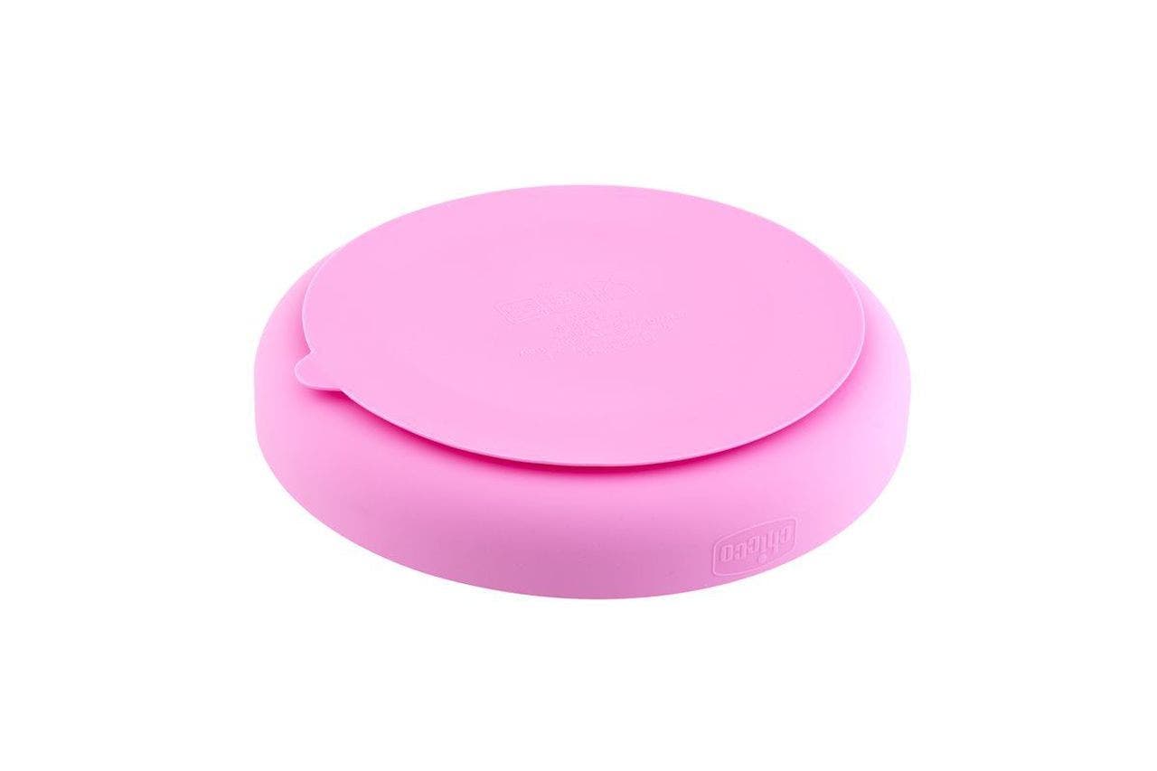 Chicco Piatto in Silicone con Ventosa – Piatto Antiscivolo per Bambini
