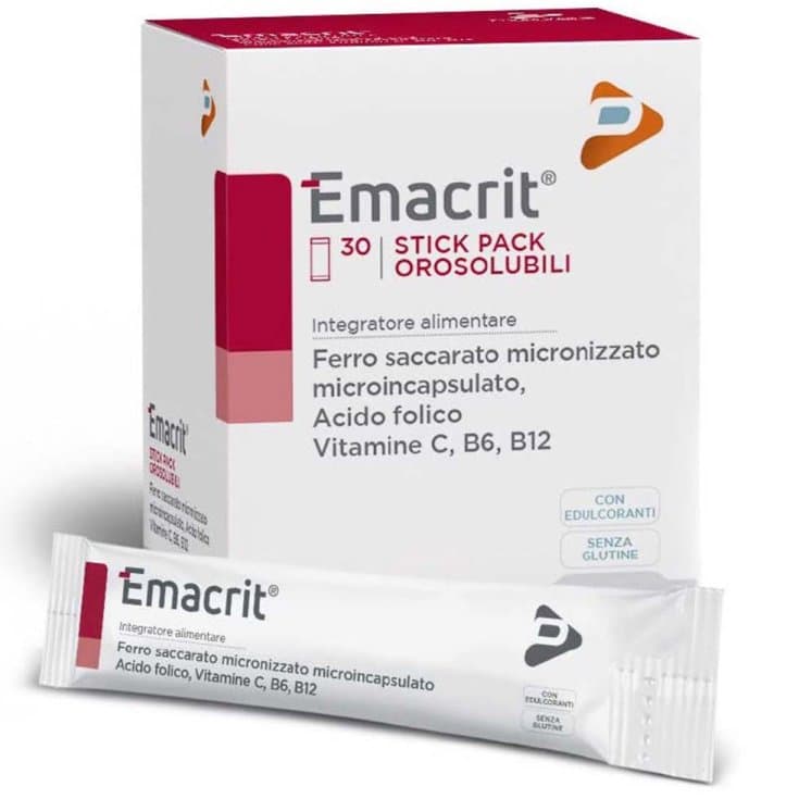 Emacrit Orosolubile – 30 stick