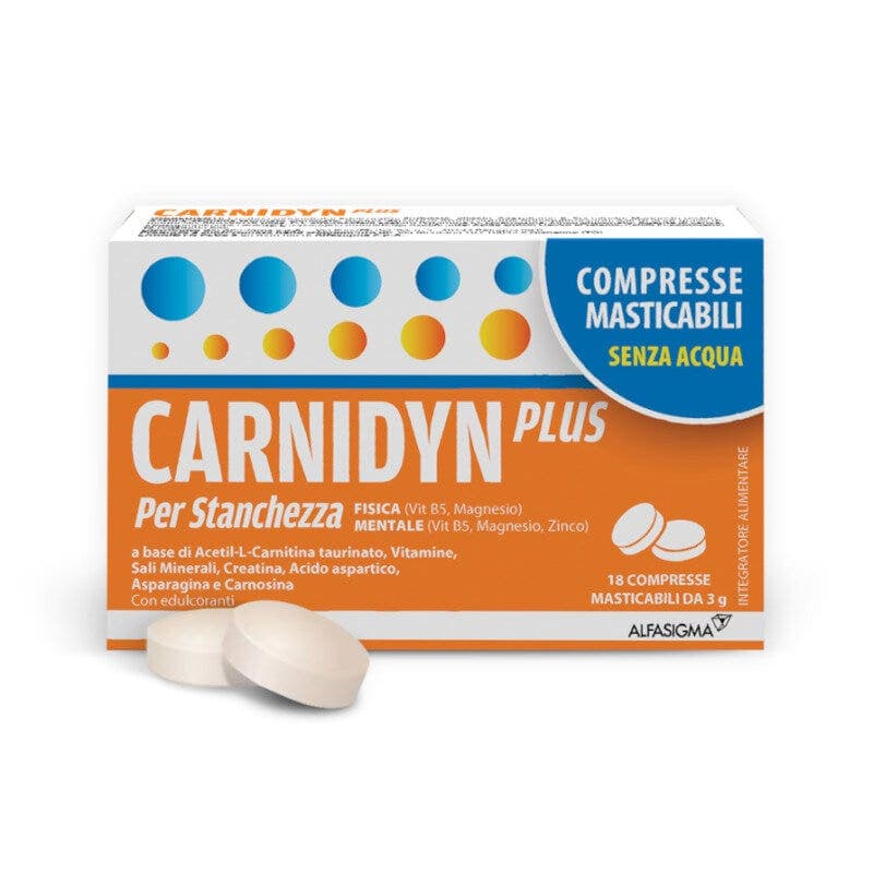 Carnidyn Plus – 18 compresse masticabili