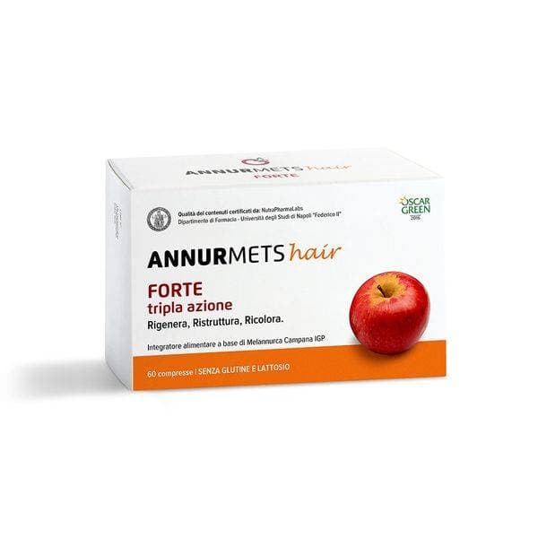 Annurmets Hair Forte Tri Multivitaminico + Sali minerali – 60 compresse